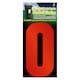 image 3 of Rowan Number - 0 Reflective Bin Number - Red - One Size