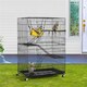 image 2 of Yaheetech 123 cm Tall Rolling Cat Cage on Wheels