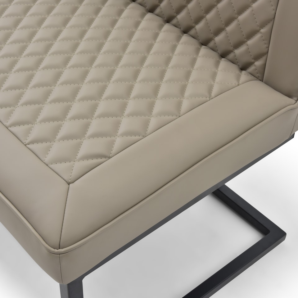 image 1 of Left Hand Facing Beige Corner Dining Bench Set