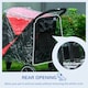 image 3 of PawHut Dog Stroller Rain Cover, Cover for Dog Pram Buggy for, Large, Medium Dogs