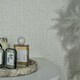 image 1 of Linen Lustre Wallpaper in Warm Grey Multi