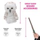 image 5 of Maroon & Gold Wizard Set - Scarf, Tie, Wand , Glasses & Owl Gold | One Size