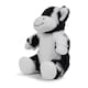 image 3 of Mumbles Printme Cow Plush Toy - Black/White - M