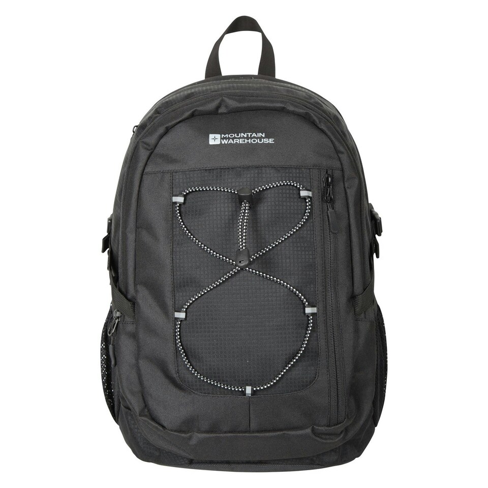 Mountain Warehouse Peregrine Logo Backpack - Black - One Size
