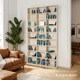 image 7 of CD Shelf Unit Christel - 27 compartments for up to 1080 CDs Brown | Beech