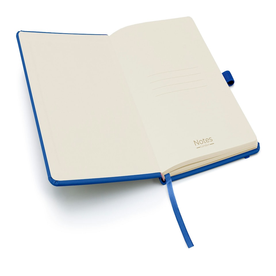 image 1 of Notes London A5 Wilson Lined Page Notebook Blue