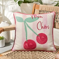 Fusion Cherry Cushion Cover Pink