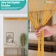 image 7 of Polyester Glitter Beaded String Curtain Panel - 200x100cm