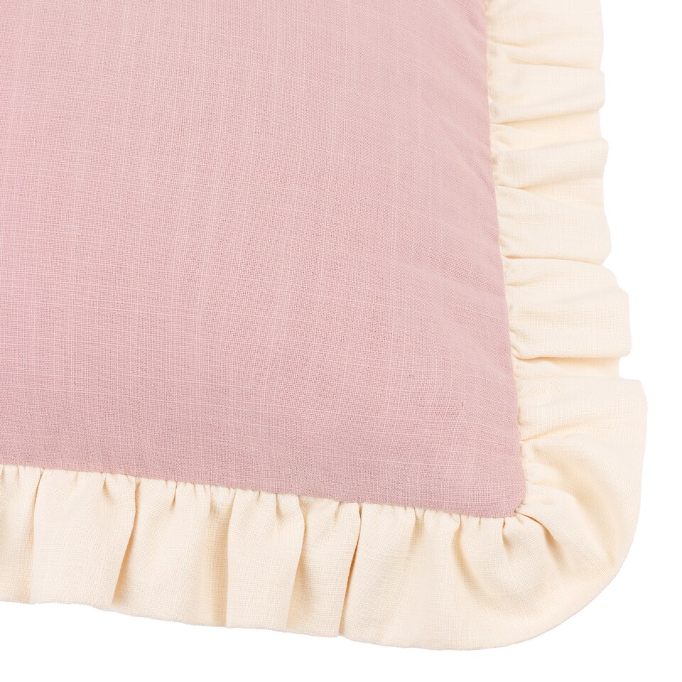 image 1 of Wylder Effie Cotton Ruffle Cushion
