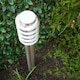 image 2 of ValueLights 4 Pack Outdoor Stainless Steel Wired Bollard Lantern Light Posts