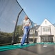 image 4 of 14ft x 8ft Salta Green Rectangular First Class Trampoline with Enclosure