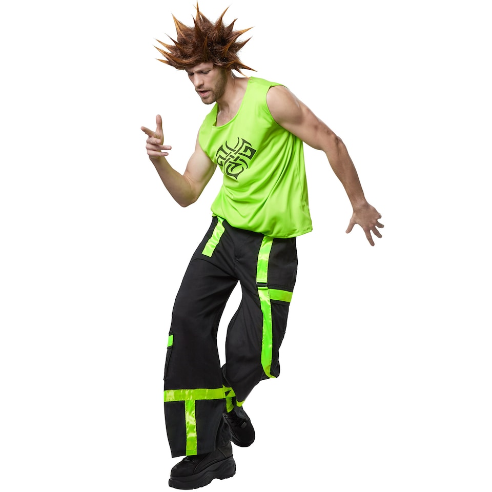 image 1 of Cool Raver costume | Green | black/green | L | 1