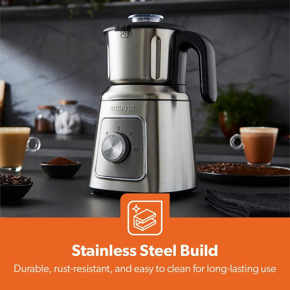 image 1 of GEEPAS Wet & Dry Mixer Grinder, 600W Silver