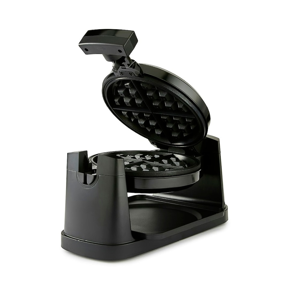 image 1 of Geepas 1000W Rotating Belgian Waffle Maker