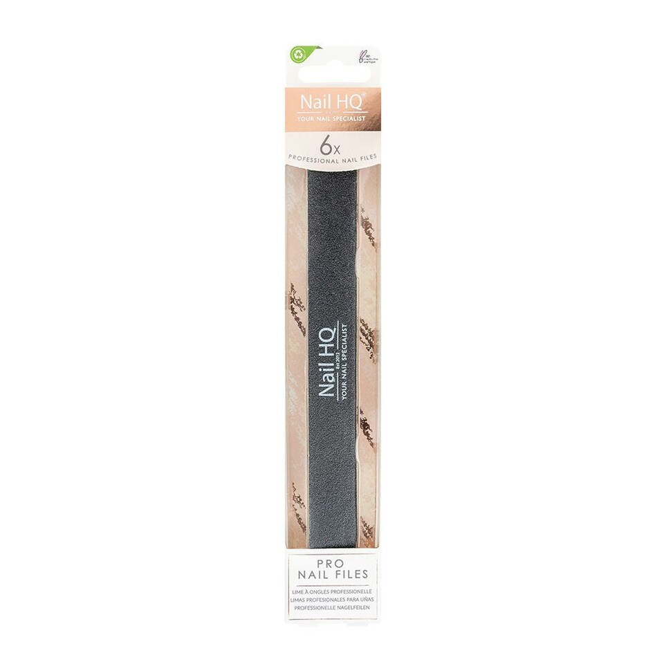 image 1 of Nail HQ Professional Nail Files - 6 Pack