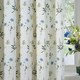 image 4 of Wylder Meadow Room Darkening 100% Cotton White/Cornflower Eyelet Curtains 117 x 137cm White | Cornflower White