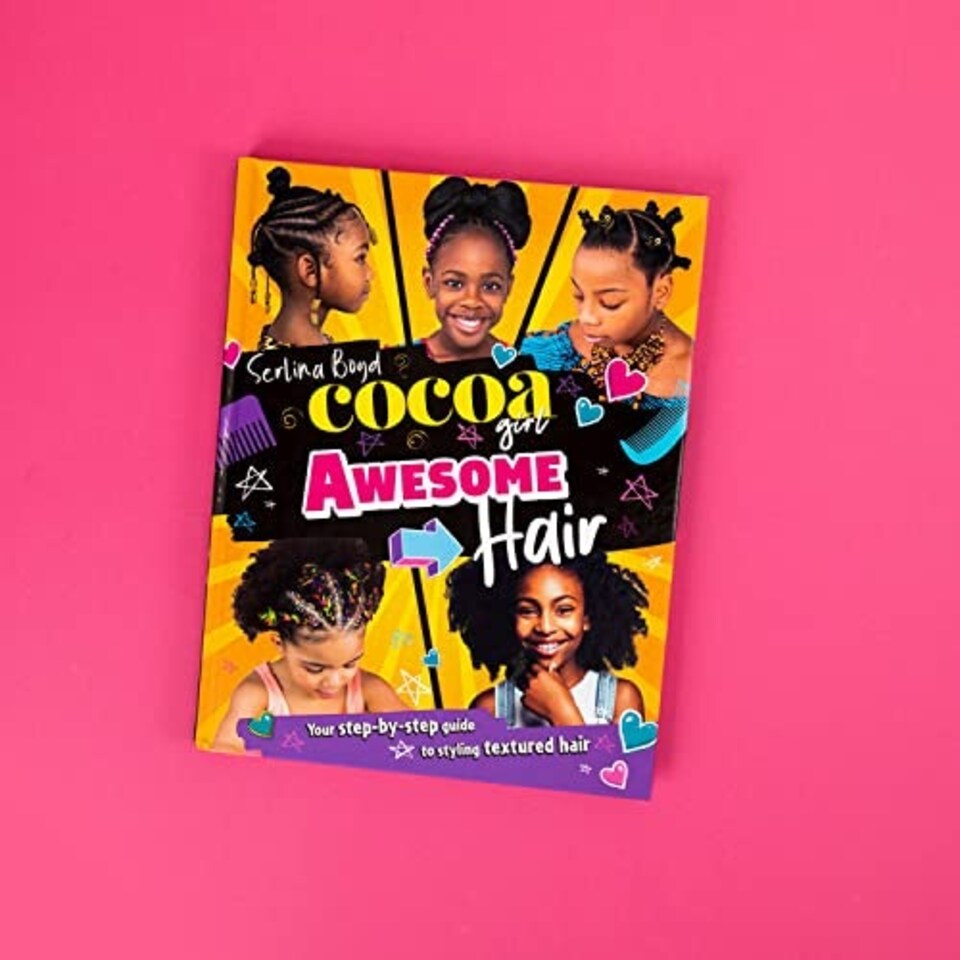 image 1 of Cocoa Girl Awesome Hair - 18D Kids Activity & Sticker - HARDCOVER - 9780755504329