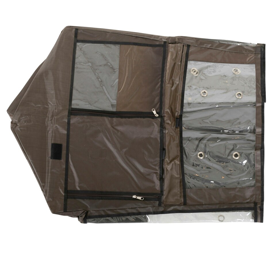 image 1 of PawHut Rabbit Hutch Cover, Bunny Guinea Pig Cage Water-Resistant Protector