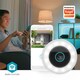 image 8 of NEDIS Smart Wi-Fi Outdoor Camera with Spotlight, 3MP Full HD 1296p, Motion Sensor, Colour Night Vision, 2-Way Audio, Cloud or microSD Storage, Works with Alexa & Google Home - White