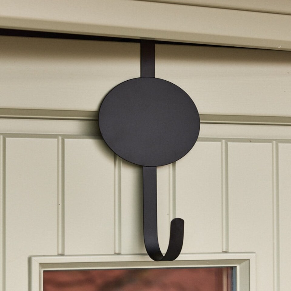 image 1 of Over-the-Door Wreath Hanger