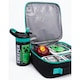 image 2 of Minecraft Creeper Lunch Bag And Bottle (Pack Of 5) - Black/Green/White - One Size