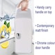 image 5 of Small Mini Fridge With UV Light Disinfection - 4 Litre / 6 can – Perfect for Skincare, Cosmetics, Food or Drink - Bedroom, Car or Games Room - Cools & Warms White