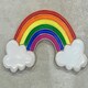 image 2 of Hand-Painted Rainbow Wall Art & Trinket - Symbol of Hope, Acceptance & Equality - Perfect Gift for Pride, Holi, & Diwali