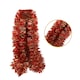 image 1 of Pack of 6 2m Christmas Chunky Tinsel - Red & Gold