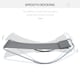 image 4 of Outsunny Single Texteline Outdoor Hammock Bed Patio Sun Lounger Grey