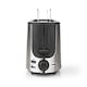 image 7 of Long Slot Toaster, Long Slice or 2 Slice Stainless Steel Toaster with Bun Warming Rack, 6 Browning Levels, Removeable Crumb Tray, Defrost and Reheat, 1000W