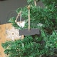 image 4 of Nicola Spring Slate Christmas Tree Decorations - 7.5 x 2.5cm - Cracker - Pack of 6