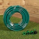 image 3 of 30m Reinforced Garden Hose Pipe / Hosepipe in Green with Fittings | Green | Green