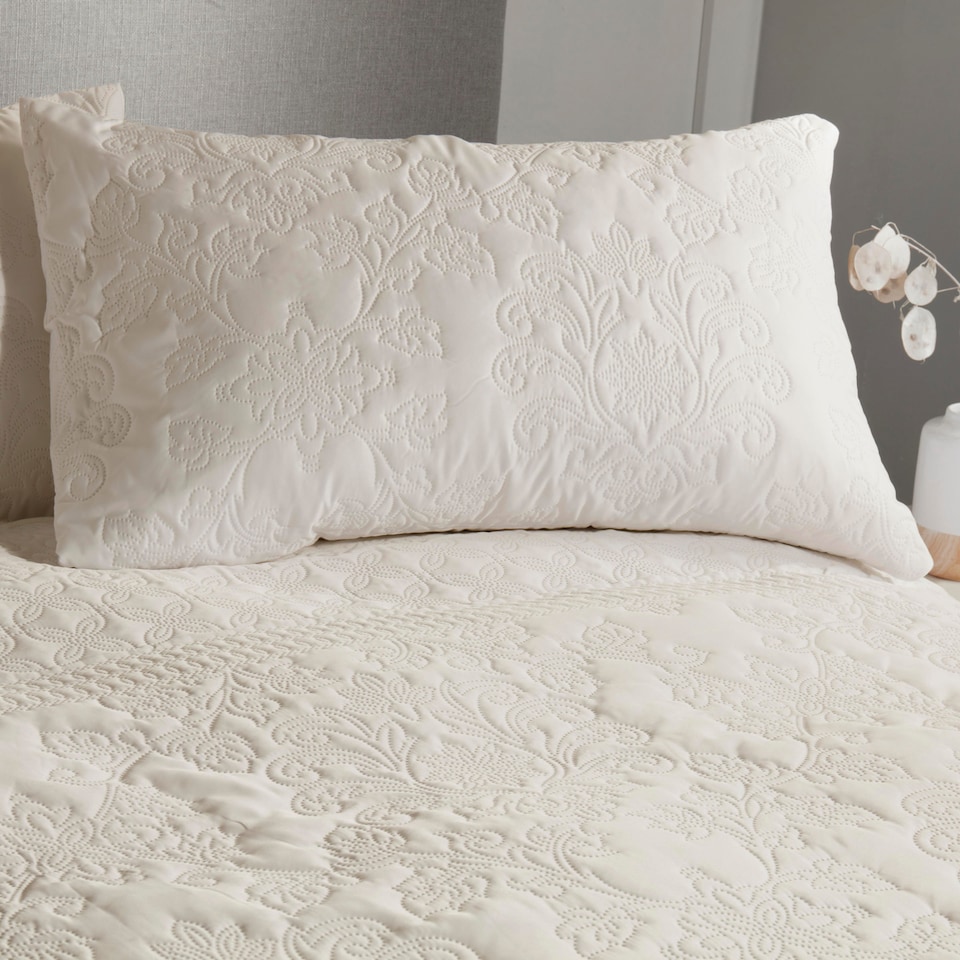 image 1 of Serene Avery Stripe Duvet Cover Set Natural