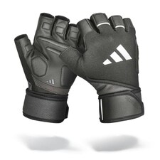 Adidas Wrist Wrap Training Gloves Black | S