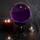 image 2 of Something Different Crystal Ball - Purple - 20cm x 13cm x 13cm