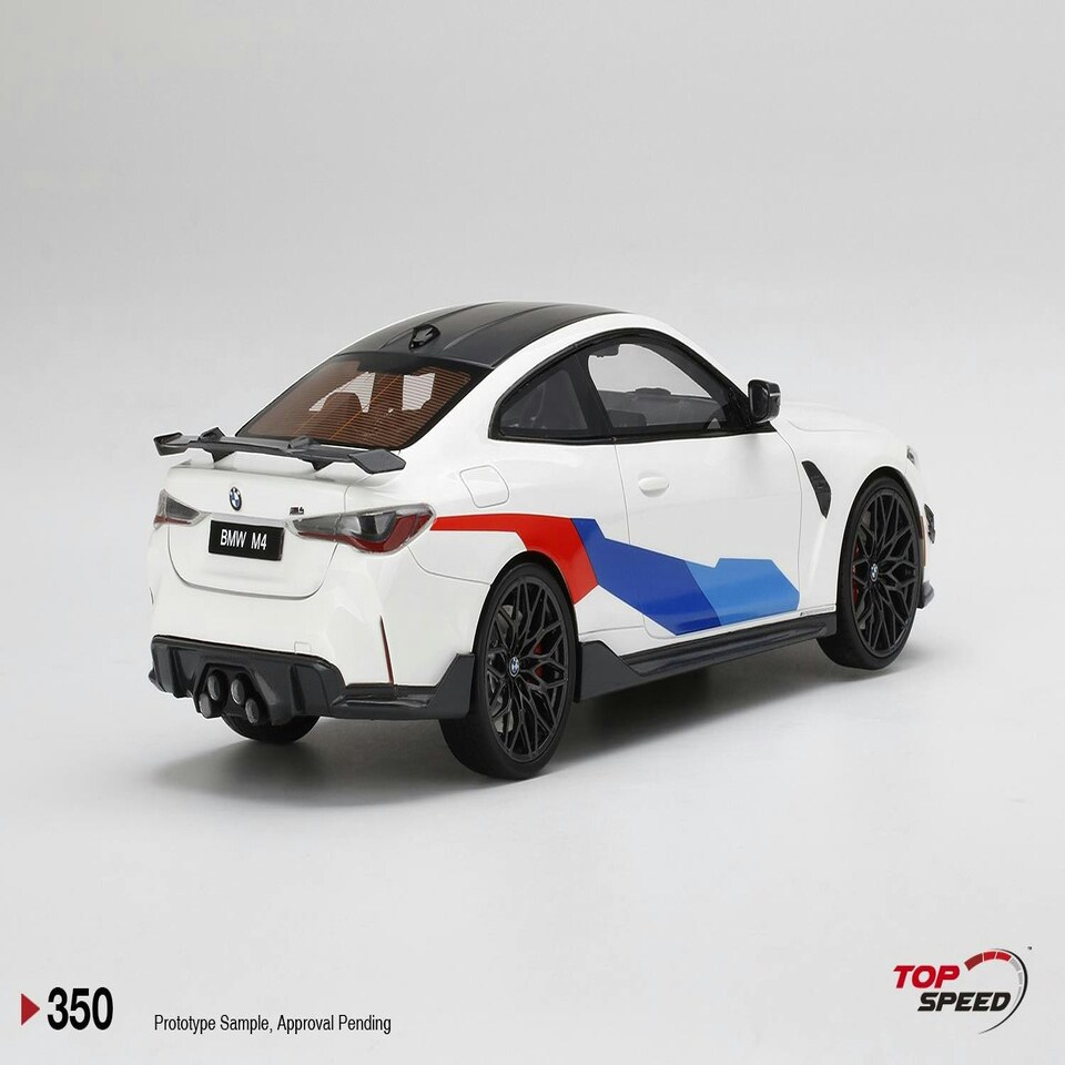 image 1 of BMW M4 M-Performance G82 Alpine White 1:18 Scale TSM TS0350