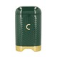image 1 of Lovello Coffee Canister Green Textured 11x11cm