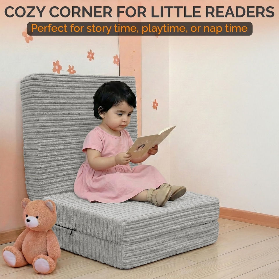 image 1 of Cord Tri-Fold Mattress Z Bed Futon Sofa Chair Mattress