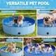 image 9 of Foldable Dog Swimming Pool Heavy Duty PVC Pet Bath Tub