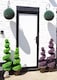 image 2 of 120cm Green Large Leaf Spiral with Decorative Planter | Green | 4ft