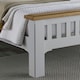 image 2 of 6ft Super King Real oak & Light Grey Solid,strong,wood bed frame.Wooden bedstead