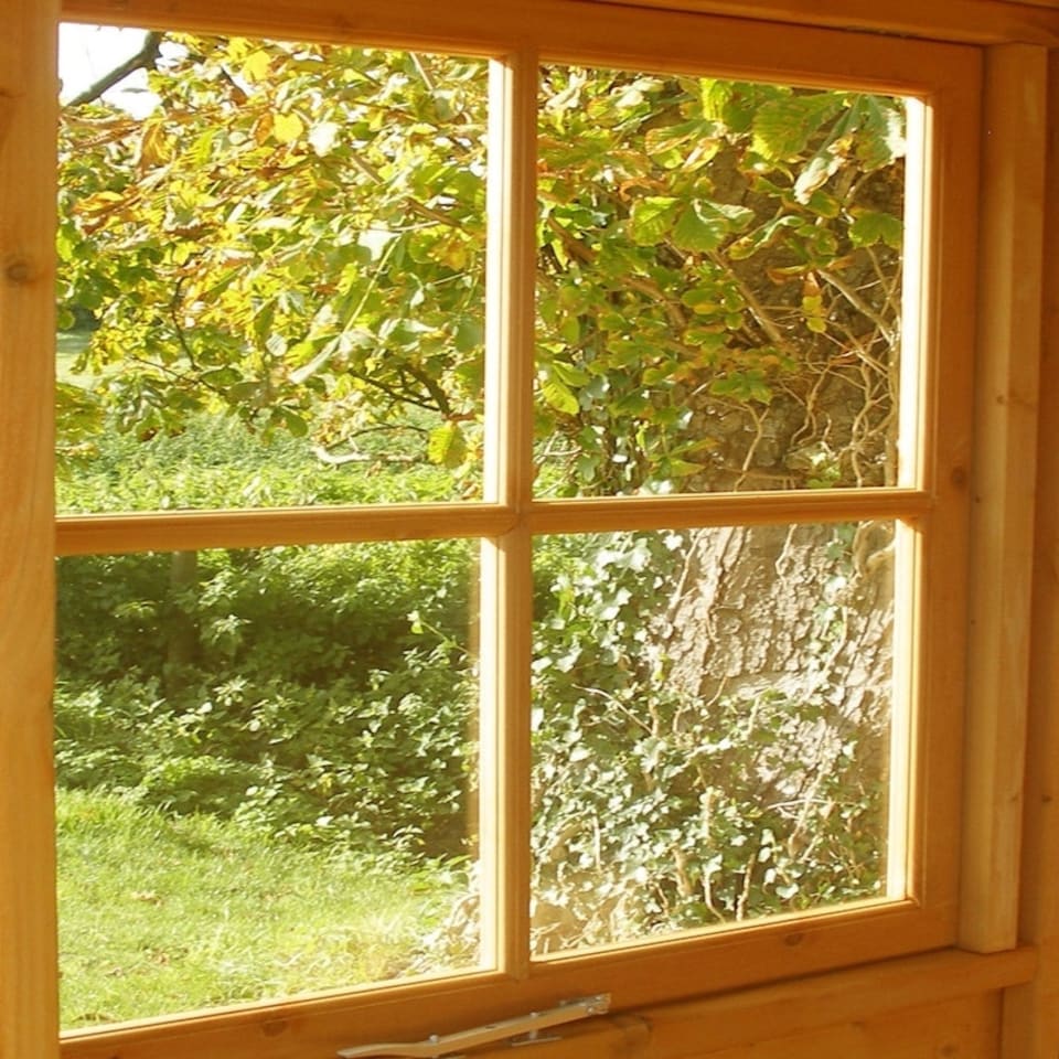 image 1 of Casita Single Door Tongue and Groove Garden Shed Workshop Approx 7 x 7 Feet Brown