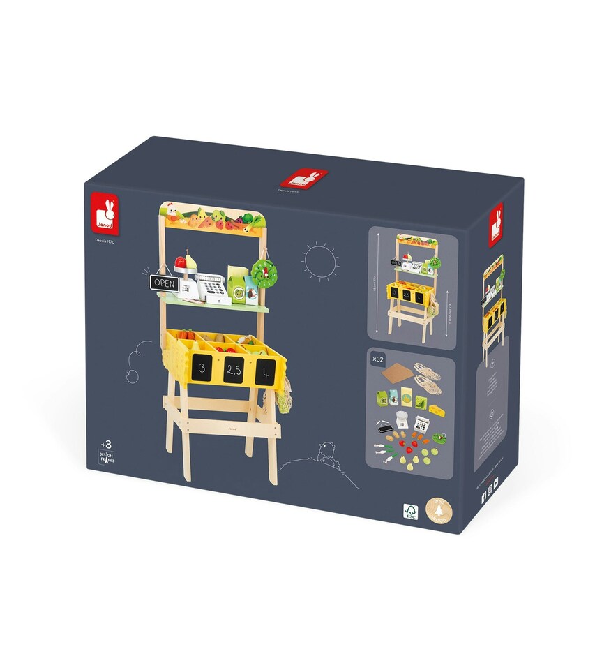 image 1 of Janod Play Farm Market