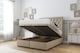 image 2 of Sloomy Montana Almond Coniston Ottoman Bed Base With 54" Floor Standing Headboard 3' Single | Cream | Almond | Single | 1