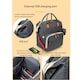 image 4 of Multifunctional Maternity and Baby Backpack for Outings | Grey | Dark Grey