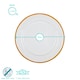 image 3 of Argon Tableware White Enamel Side Plates - 20cm - 4 Colours