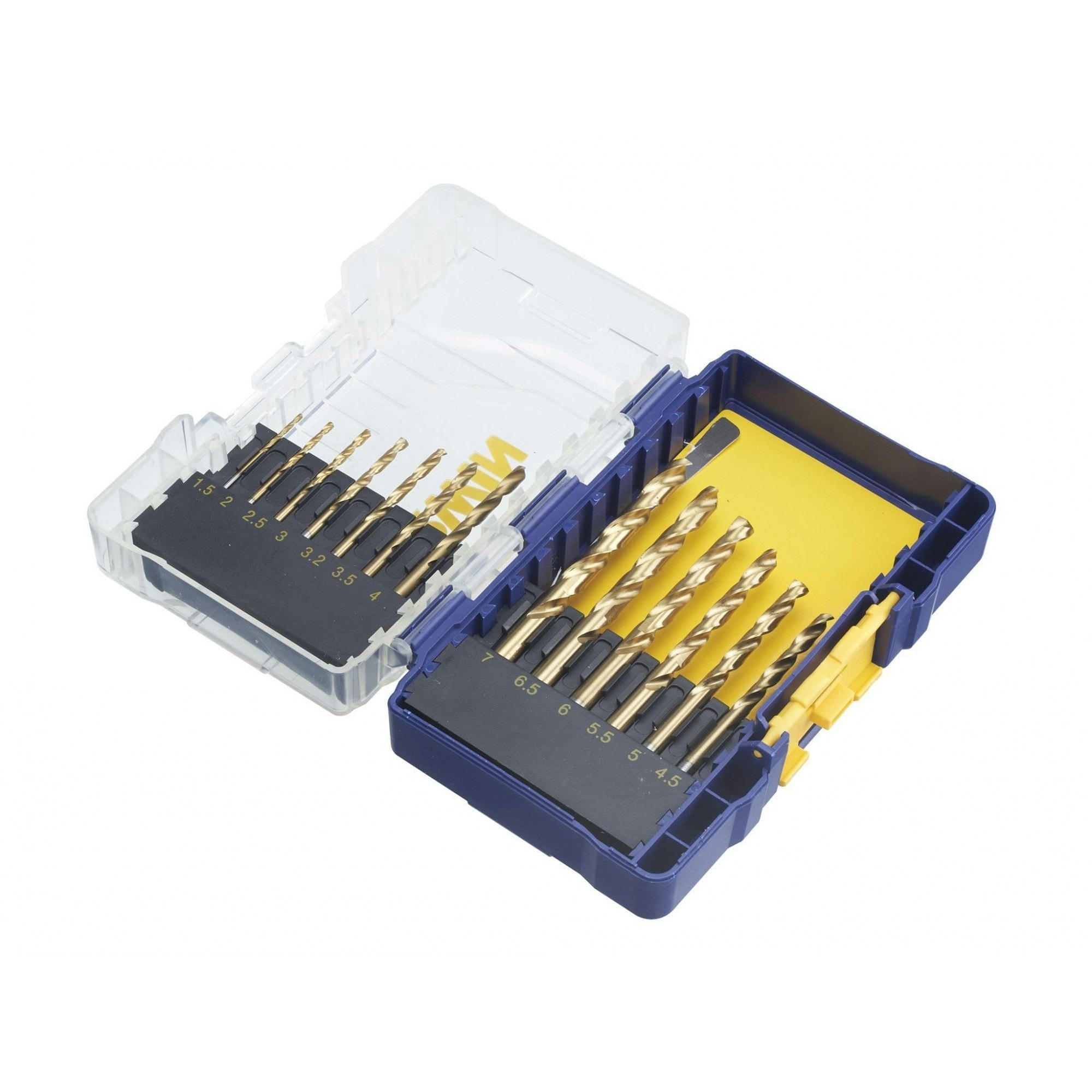 Irwin Hss Titanium Metal Drill Bit Set, 13 Piece - Multi Colour - One Size