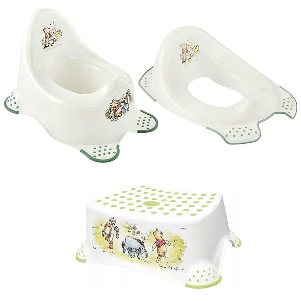 Keeeper Winnie The Pooh Baby Potty, Toilet Seat & Step Stool Set