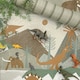 image 3 of Holden Décor Prehistoric Dinosaur Wallpaper - Green/Orange/Brown - One Size Green