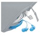 image 3 of Bagbase Grab Zip Pocket Pouch Bag (Pack of 2) - Light Grey - One Size